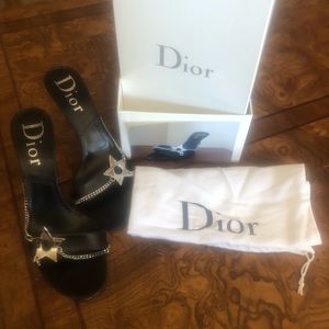 Dior Rock Star High Heel Sandals. Size 40.5